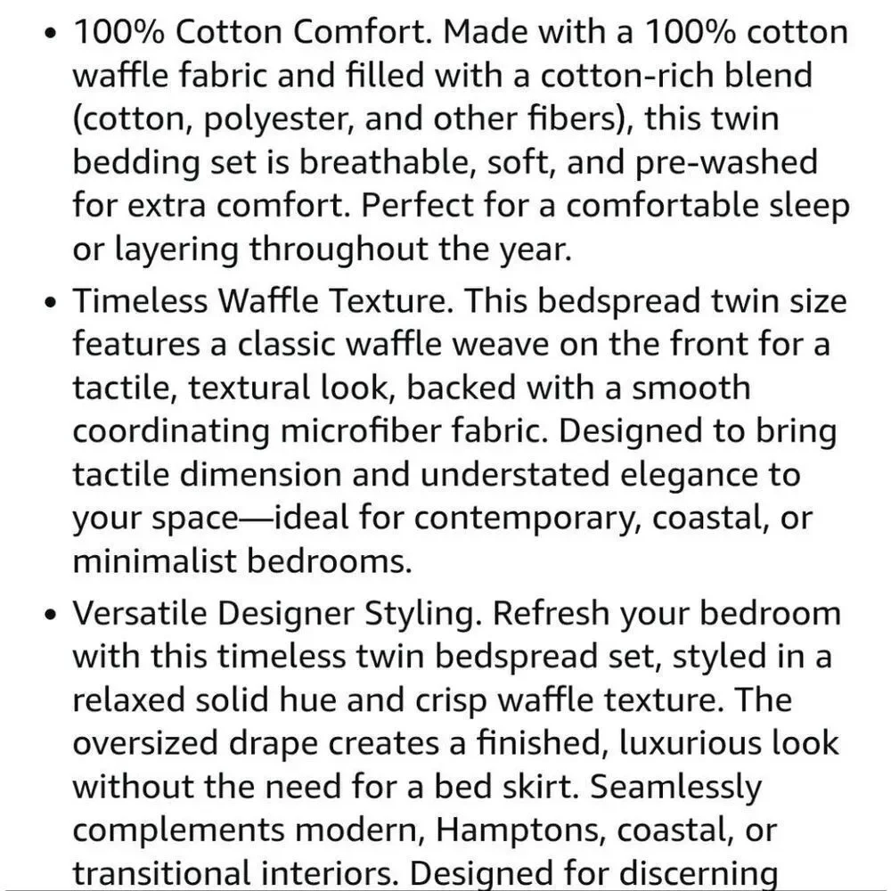 Levtex Home Taupe Waffle Quilt Set